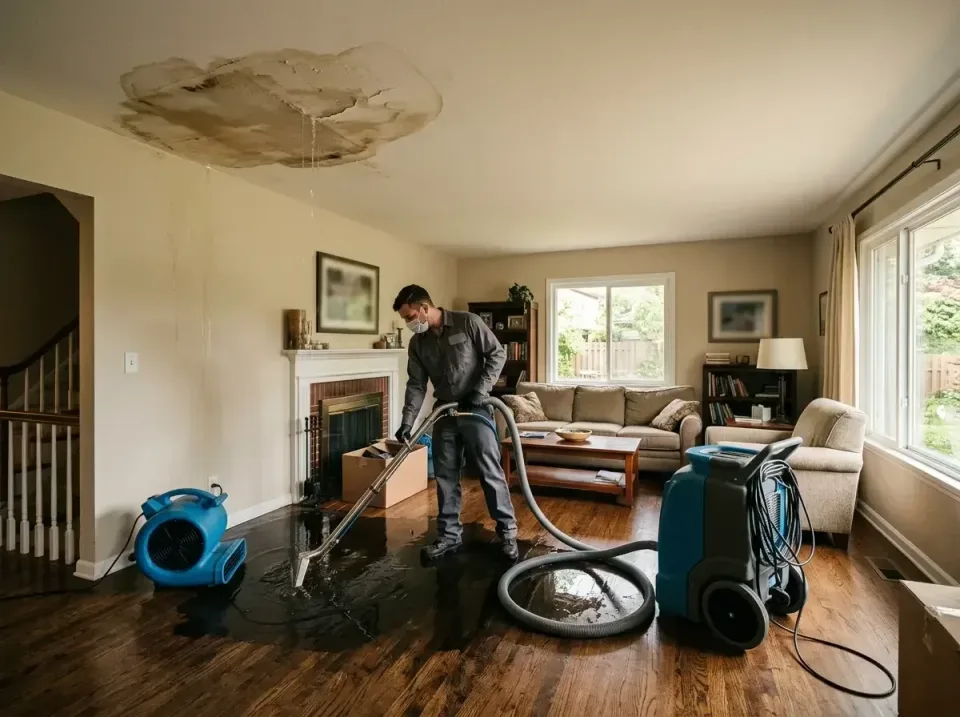 attic-pipe-burst-ceiling-drip-008 — frequently asked questions, Water Damage Restoration & Carpet Care in Pleasant Gap, PA